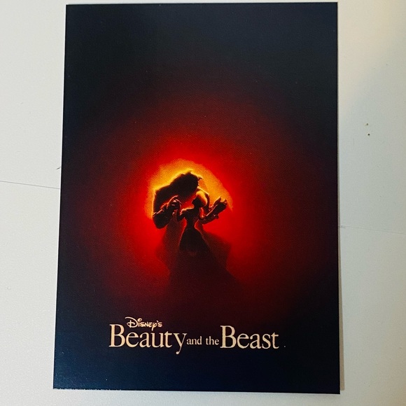 Vintage 1992’ Disney Beauty and the Beast Movie Trading Cards w/Binder Mint Card - Picture 12 of 15